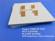 Rogers TMM4 PCB 마이크로웨이브(침수 금 포함), 위성 통신용 | TMM3, TMM6, TMM10, TMM10i, TMM13i
