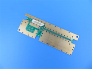 고주파 PCB 로저스 20 밀리리터 0.508 밀리미터 RO4350B PCB 두배는 분배기를 위한 RF PCB를 측면을 댔습니다