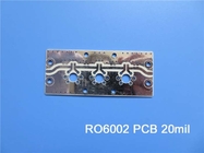 로저 RT/더로이드 6002 세라믹으로 채워진 PTFE 복합물 2L 25mil PCB 몰입 금