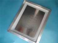 레이저 SMT 520 x 420mm 알루미늄 구조를 가진 스텐슬에 의하여 제작되는 0.12mm 스테인리스 포일
