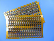 침수 금을 가진 0.15mm Polyimide (PI)에 건설되는 조립된 가동 가능한 PCB