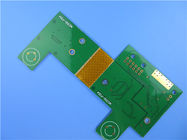 1.6mm FR4와 0.2mm Polyimide에 건설되는 4개의 층 엄밀하 코드 PCB
