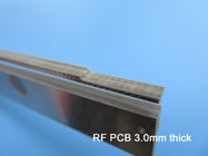 PTFE 고주파 PCB는 패치 안테나를 위한 3.0 밀리미터 F4B RF PCB 보드를 토대로 했습니다