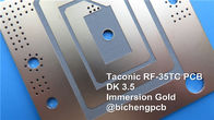 Taconic RF-35TC 고주파 인쇄 회로 기판 30mil 0.762mm RF-35TC PCB(안테나용 검정색 땜납 마스크 포함)