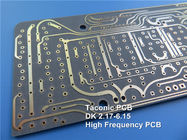 침수 은을 가진 Taconic TLX-9 고주파 PCB 62mil 1.575mm TLX-9 RF PCB