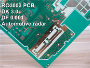 RO3003 고주파 PCB 2-레이어 로저스 3003 10 밀리리터 순회 보드 DK3.0 DF 0.001 전자 레인지 PCB를 성교합니다