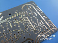 F4B 고주파 PCB PTFE RF PCB는 몰입 금, 은메달, 주석과 OSP로 두꺼운 1.60 밀리미터를 토대로 했습니다