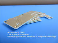 Rogers 3006 고주파 PCB RO3006 RF PCB 10mil, 25mil 및 50mil 두께 코팅 침지 금, 주석, 은 및 HASL
