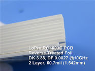 전력 증폭기를 위한 침수 금을 가진 RO4003C LoPro RF PCB Rogers 60.7mil 회로판