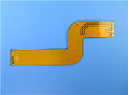 침수 금으로 두꺼운 0.25mm의 다중층 유연한 PCB 폴리이미드 PCB