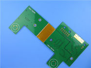 1.6mm FR4 및 0.2mm 폴리이미드를 기반으로 하는 4레이어 리지드 플렉스 PCB