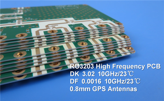 RO3203 PCB 2층 60밀리