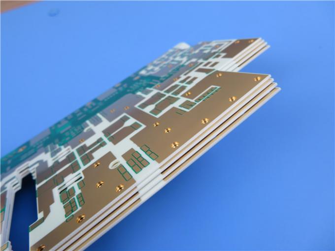 침수 금을 가진 RF-60A PCB 고주파 회로판 25mil 0.635mm Taconic RF
