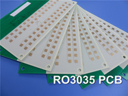 침지 금과 로저스 RO3035 RF 인쇄 회로 보드 2-레이어 로저스 3035 60 밀리리터 1.524 밀리미터 전자 레인지 PCB