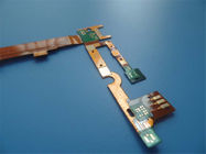 황색을 가진 다중층 가동 가능한 PCBs 엄밀하 코드 PCBs Polyimide PCBs0.2mm 두꺼운 침수 금