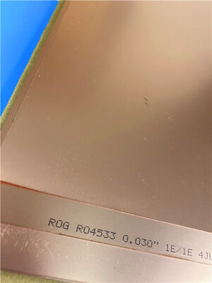 4-Layer Hybrid RO4003C laminate + Dual Tg170 FR4 Prepreg print circuit board (PCB)