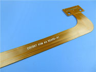 0.25 밀리미터 두께와 디스플레이 백라이트를 위한 침지 금과 다층 연성 인쇄 회로 (FPC) 4 층 플렉스 PCB