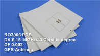 RO3006 전자 레인지 PCB 2-레이어 로저스 3006 25 밀리리터 0.635 밀리미터 회로판 DK6.15 DF 0.002 고주파 PCB를 성교합니다