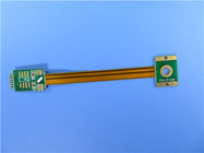 리지드 플럭스 PCB는 원격 측정 시스템을 위해 녹색 솔더 마스크와 침지 금으로 FR-4와 폴리이미드를 토대로 했습니다
