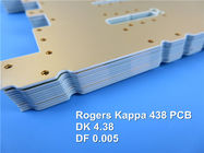 Kappa 438 마이크로파 회로 기판 Rogers 40mil 1.016mm DK 4.38 PCB(분산 안테나 시스템용 침수 금 포함)