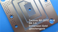 타코닉 고주파 PCB는 안테나를 위한 검은 솔더 마스크로 RF-35TC 30 밀리리터 0.762 밀리미터를 토대로 했습니다