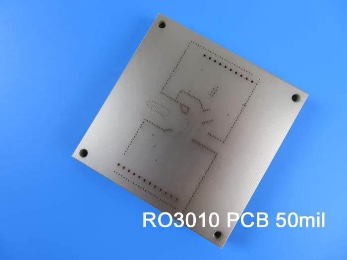 Rogers RO3010 RF 인쇄 회로 기판 2-Layer Rogers 3010 50mil 1.27mm 마이크로웨이브 PCB(침수 은 포함)