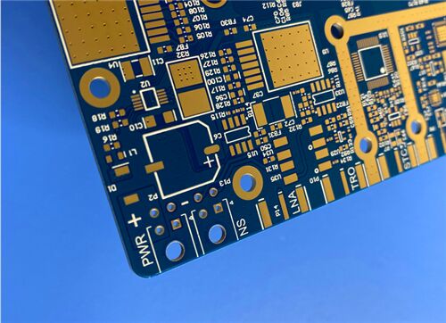 10층 하이브리드 고주파 PCB RO4003C 탄화수소 세라믹 라미네이트 + 370HR FR-4 에팍시 시스템 Immersion Gold Finish