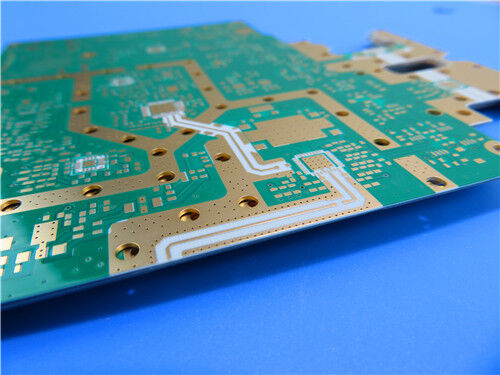 RO4003C 고주파 라미네이트 PCB 6층 하이브리드 스택업, 1.74mm, 하드 골드, 블라인드 비아, 자동차 레이더 및 5G용 IPC 클래스 3