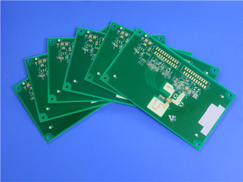 8층 하이브리드 고주파 PCB – RO4003C (Rogers) + S1000-2M (Shengyi) 블라인드 비아 및 레진 충진 비아 포함