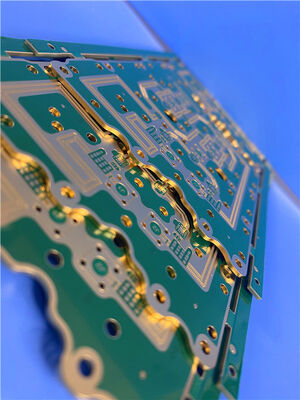 고주파 회로 소재용 동박 – RO4350B + IT-180A 하이브리드 PCB 설계를 적용한 6층 기판