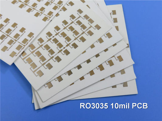 로저스 RO3035 고주파 PCB 2층 로저스 3035 10mil 회로판 DK3.5 DF 0.0015 RF 마이크로파 PCB